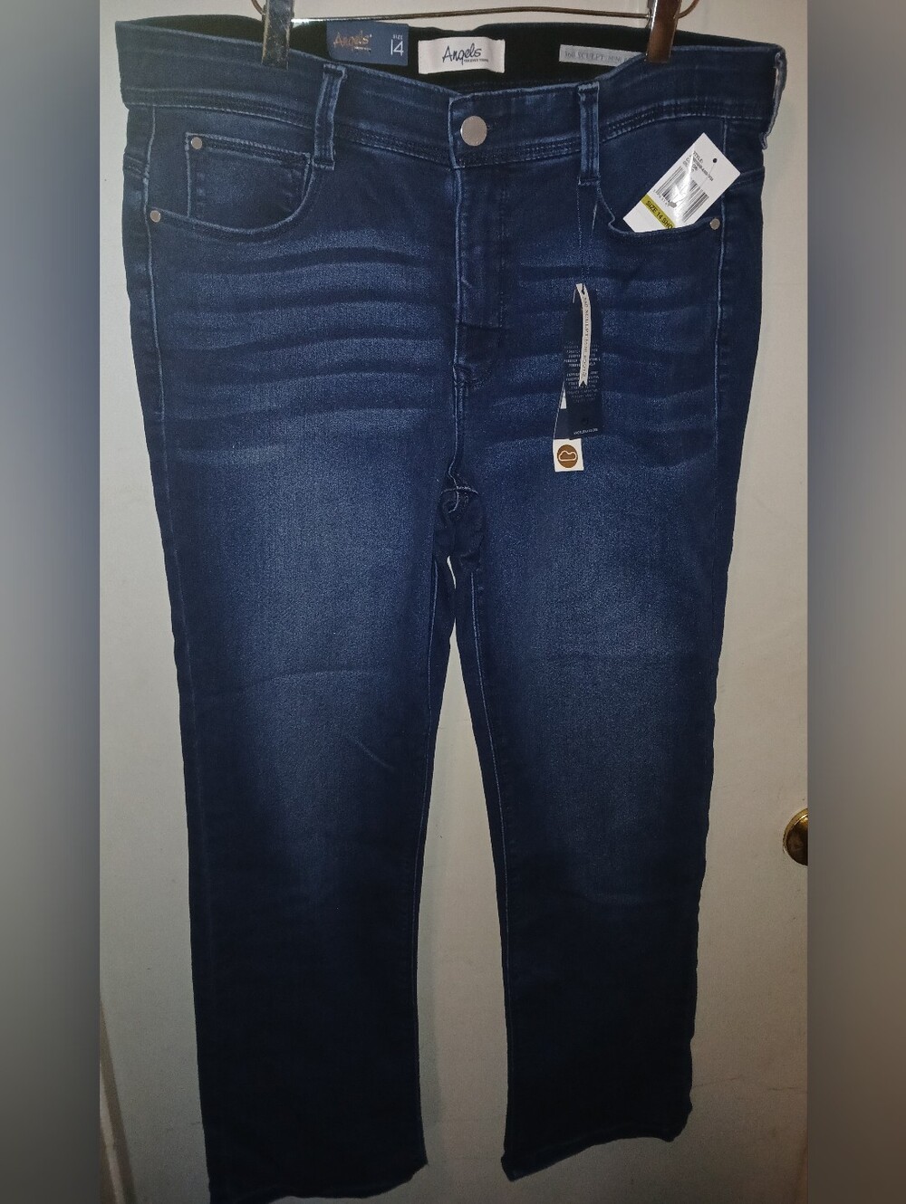 Angels Navy Blue Straight Leg Men’s Jeans